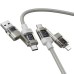 Дата кабель Hoco U151 Goldsmith 4in1 Type-C to USB/Type-C to Lightning 240W (1.2m) Дата кабель Hoco U151 Goldsmith 4in1 Type-C to USB/Type-C to Lightning 240W (1.2m)