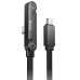Дата кабель Hoco U150 Exquisite side plug and stand Type-C to Type-C 60W (1.2m) Дата кабель Hoco U150 Exquisite side plug and stand Type-C to Type-C 60W (1.2m)