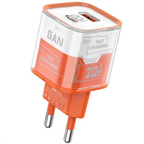 МЗП Amaya E200D PD20W+QC3.0 (1USB-A/1C) МЗП Amaya E200D PD20W+QC3.0 (1USB-A/1C)