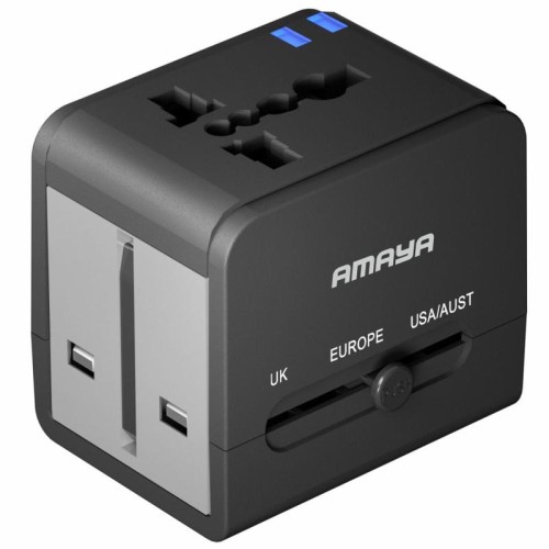Мережевий універсальний перехідник Amaya X10W 10W + 1USB-A/1C Мережевий універсальний перехідник Amaya X10W 10W + 1USB-A/1C