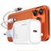 МЗП Amaya E280S PD20W GaN (1USB-C) + кабель Type-C to Type-C
