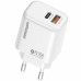 МЗП Amaya E43D PD20W (1USB-A/1C) + кабель USB to Type-C МЗП Amaya E43D PD20W (1USB-A/1C) + кабель USB to Type-C