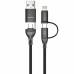 Дата кабель Amaya ACD-X28 4in1 Type-C to USB/Type-C to Lightning 60W (1m) Дата кабель Amaya ACD-X28 4in1 Type-C to USB/Type-C to Lightning 60W (1m)