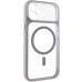 Чохол TPU+PC GETMAN Moon Clear with Magnetic Fit для Apple iPhone 12 (6.1 Чохол TPU+PC GETMAN Moon Clear with Magnetic Fit для Apple iPhone 12 (6.1