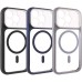 Чохол TPU+PC GETMAN Moon Clear with Magnetic Fit для Apple iPhone 14 Pro Max (6.7