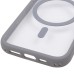 Чохол TPU+PC GETMAN Moon Clear with Magnetic Fit для Apple iPhone 16 (6.1 Чохол TPU+PC GETMAN Moon Clear with Magnetic Fit для Apple iPhone 16 (6.1