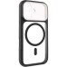Чохол TPU+PC GETMAN Moon Clear with Magnetic Fit для Apple iPhone 16 (6.1 Чохол TPU+PC GETMAN Moon Clear with Magnetic Fit для Apple iPhone 16 (6.1