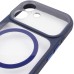 Чохол TPU+PC GETMAN Moon Clear with Magnetic Fit для Apple iPhone 16 (6.1 Чохол TPU+PC GETMAN Moon Clear with Magnetic Fit для Apple iPhone 16 (6.1
