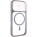 Чохол TPU+PC GETMAN Moon Clear with Magnetic Fit для Apple iPhone 16 (6.1 Чохол TPU+PC GETMAN Moon Clear with Magnetic Fit для Apple iPhone 16 (6.1