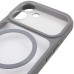 Чохол TPU+PC GETMAN Moon Clear with Magnetic Fit для Apple iPhone 16 (6.1 Чохол TPU+PC GETMAN Moon Clear with Magnetic Fit для Apple iPhone 16 (6.1