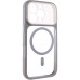 Чохол TPU+PC GETMAN Moon Clear with Magnetic Fit для Apple iPhone 16 Pro (6.3 Чохол TPU+PC GETMAN Moon Clear with Magnetic Fit для Apple iPhone 16 Pro (6.3