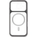 Чохол TPU+PC GETMAN Moon Clear with Magnetic Fit для Apple iPhone 16 Pro Max (6.9