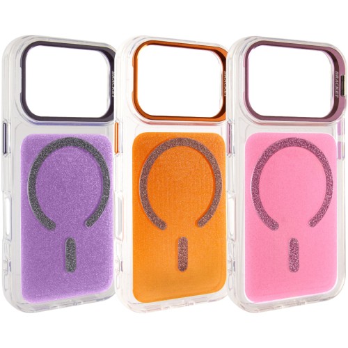 Чохол TPU+PC Jewel Sparkle with Magnetic Fit для Apple iPhone 17 Pro (6.3