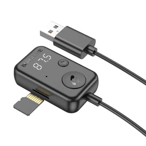 Bluetooth аудіо ресивер Borofone BC49 June (USB-A) Bluetooth аудіо ресивер Borofone BC49 June (USB-A)