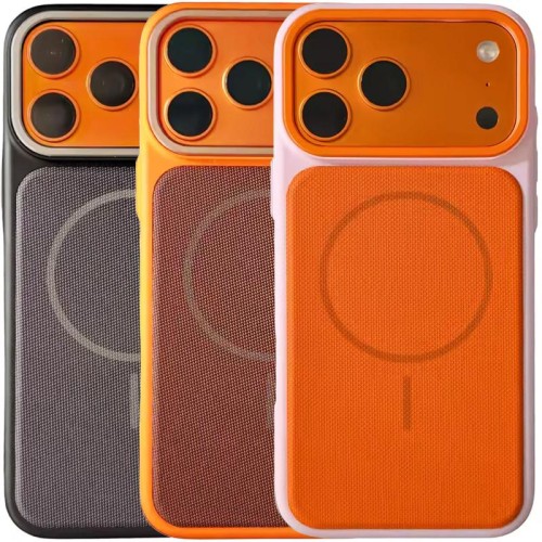 Чохол PC Textile Hybrid with Magnetic Fit для Apple iPhone 17 Pro / 18 Pro (6.3 Чохол PC Textile Hybrid with Magnetic Fit для Apple iPhone 17 Pro / 18 Pro (6.3