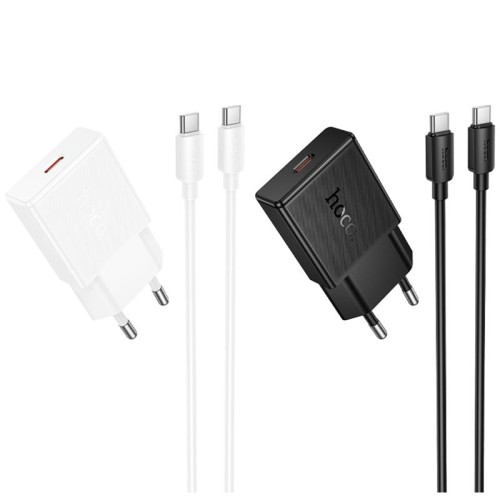 МЗП Hoco N72 Speed ultra-thin PD20W (1USB-C) + кабель Type-C to Type-C МЗП Hoco N72 Speed ultra-thin PD20W (1USB-C) + кабель Type-C to Type-C