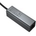 Перехідник HUB Hoco HB1D 4in1 (USB to USB2.0*3+RJ45)
