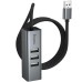 Перехідник HUB Hoco HB1D 4in1 (USB to USB2.0*3+RJ45)