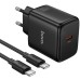 МЗП Hoco N83 Profit PD40W (1USB-C) + кабель Type-C to Type-C МЗП Hoco N83 Profit PD40W (1USB-C) + кабель Type-C to Type-C