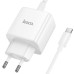 МЗП Hoco N83 Profit PD40W (1USB-C) + кабель Type-C to Type-C МЗП Hoco N83 Profit PD40W (1USB-C) + кабель Type-C to Type-C