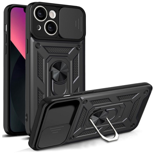 Чохол Ummi Camshield Serge Ring для Apple iPhone 15 (6.1