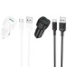 АЗП Borofone BZ34 Cloud QC3.0 (1USB-A) + кабель USB to Type-C АЗП Borofone BZ34 Cloud QC3.0 (1USB-A) + кабель USB to Type-C
