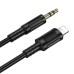 Аудіо кабель Aux Borofone BL25A Nice (Lightning to AUX 3.5mm) (1m)