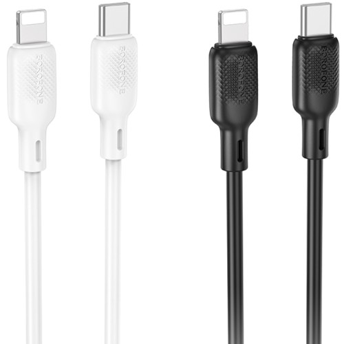 Дата кабель Borofone BX113 Lenny Type-C to Lightning 27W (1m) Дата кабель Borofone BX113 Lenny Type-C to Lightning 27W (1m)
