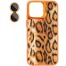 Чохол TPU+PC Wild Leopard with Magnetic Fit and Lens для Apple iPhone 13 / 14 (6.1