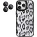 Чохол TPU+PC Wild Leopard with Magnetic Fit and Lens для Apple iPhone 15 Pro (6.1