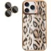 Чохол TPU+PC Wild Leopard with Magnetic Fit and Lens для Apple iPhone 15 Pro (6.1
