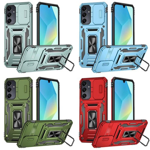Ударостійкий чохол Camshield Army Ring для Samsung Galaxy A37 5G / A36 5G / A56 5G Ударостійкий чохол Camshield Army Ring для Samsung Galaxy A37 5G / A36 5G / A56 5G