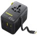 Мережевий універсальний перехідник Baseus AG11 45W with retractable cable (2USB-A/1C/1Socket) (E0307F) Мережевий універсальний перехідник Baseus AG11 45W with retractable cable (2USB-A/1C/1Socket) (E0307F)