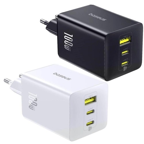 МЗП Baseus EnerFill FE11 Fast Charger PD100W+QC3.0 (1USB-A/2C) (P101821)