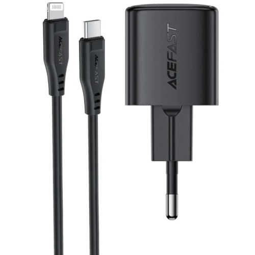 МЗП Acefast A118 PD30W GaN (1USB-C) + кабель Type-C to Lightning МЗП Acefast A118 PD30W GaN (1USB-C) + кабель Type-C to Lightning
