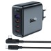 МЗП Acefast A37 PD100W+QC3.0 GaN (1USB-A/3C) + кабель Type-C to Type-C 2m МЗП Acefast A37 PD100W+QC3.0 GaN (1USB-A/3C) + кабель Type-C to Type-C 2m
