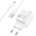 МЗП Hoco C145A Charm QC3.0 18W (1USB-A) + кабель USB to Type-C МЗП Hoco C145A Charm QC3.0 18W (1USB-A) + кабель USB to Type-C