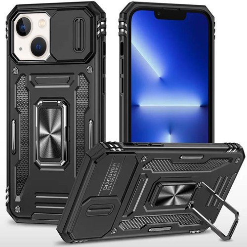 Ударостійкий чохол Camshield Army Ring для Apple iPhone 15 (6.1