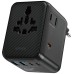 Мережевий універсальний перехідник WIWU UA010 Warrior GaN 45W + 2USB-A/3C Мережевий універсальний перехідник WIWU UA010 Warrior GaN 45W + 2USB-A/3C