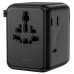 Мережевий універсальний перехідник WIWU UA010 Warrior GaN 45W + 2USB-A/3C Мережевий універсальний перехідник WIWU UA010 Warrior GaN 45W + 2USB-A/3C