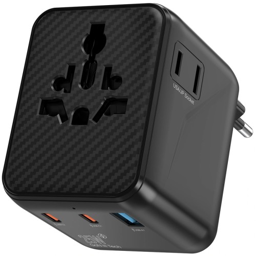 Мережевий універсальний перехідник WIWU UA011 Warrior GaN 25W + 1USB-A/2C Мережевий універсальний перехідник WIWU UA011 Warrior GaN 25W + 1USB-A/2C