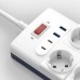 Подовжувач WIWU S008 Power Strip PD20W (2USB-A/2C/10xSocket) (2m) Подовжувач WIWU S008 Power Strip PD20W (2USB-A/2C/10xSocket) (2m)