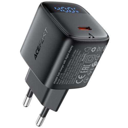 МЗП Acefast A135 PD40W GaN (1USB-C) МЗП Acefast A135 PD40W GaN (1USB-C)