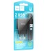 МЗП Hoco C141A Smart 2.1A (2USB-A) + кабель USB to MicroUSB