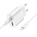 МЗП Hoco C109A Fighter PD20W+QC3.0 (1USB-A/1C) + кабель Type-C to Lightning МЗП Hoco C109A Fighter PD20W+QC3.0 (1USB-A/1C) + кабель Type-C to Lightning