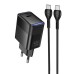 МЗП Hoco CS113A Lounge PD40W (1USB-C) + кабель Type-C to Type-C МЗП Hoco CS113A Lounge PD40W (1USB-C) + кабель Type-C to Type-C