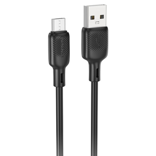 Дата кабель Borofone BX113 Lenny USB to MicroUSB 2.4A (2m) Дата кабель Borofone BX113 Lenny USB to MicroUSB 2.4A (2m)