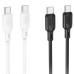 Дата кабель Borofone BX113 Lenny Type-C to Type-C 60W (1m) Дата кабель Borofone BX113 Lenny Type-C to Type-C 60W (1m)