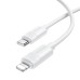 Дата кабель Borofone BX123 Leya Type-C to Lightning 30W (1m) Дата кабель Borofone BX123 Leya Type-C to Lightning 30W (1m)