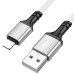 Дата кабель Borofone BX83 Famous USB to Lightning 2.4A (1m) Дата кабель Borofone BX83 Famous USB to Lightning 2.4A (1m)